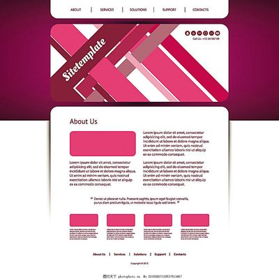 紫红色网页设计在电子产品领域的应用与魅力