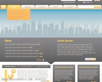 数码产品销售网站网页设计模板图片精选