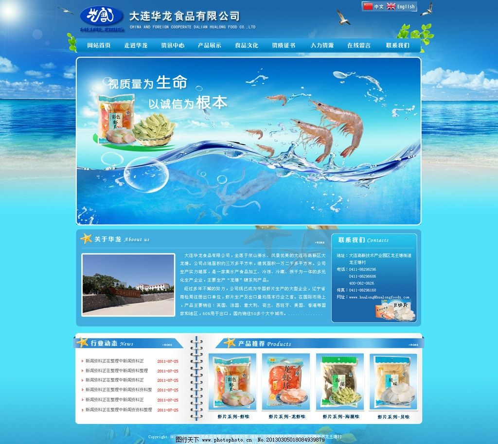 如何选择海产品网站与电子产品网站的模板图片？设计关键与实用建议